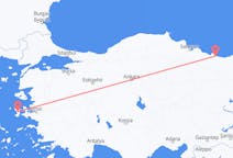 Vols depuis Ordu, Turquie pour Chios, Grèce