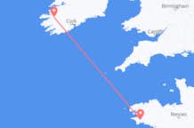 Flyg från Quimper, Frankrike till Killorglin, Irland