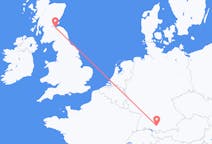 Flüge von Edinburgh, Schottland nach Memmingen, Deutschland