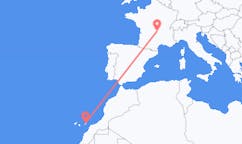 Flights from Fuerteventura, Spain to Clermont-Ferrand, France