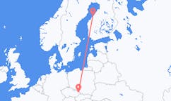 Рейсы из Кокколы (Финляндия) в Остраву (Чехия)