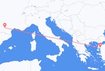 Flüge von Edremit, die Türkei nach Toulouse, Frankreich