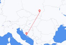 Flights from Split in Croatia to Rzeszów in Poland