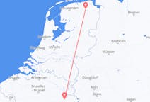Flights from Groningen, the Netherlands to Liège, Belgium