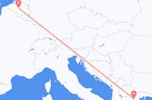 Flyg från Thessaloníki, Grekland till Bryssel, Belgien