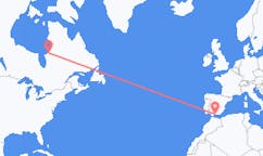 加拿大出发地 库朱瓦拉皮克飞往加拿大目的地 Malaga的航班