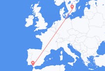 Flights from Jerez de la Frontera, Spain to Växjö, Sweden