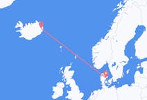 เที่ยวบิน จาก Egilsstaðir, ไอซ์แลนด์ ไปยัง ออร์ฮูส, เดนมาร์ก