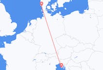Flights from Pula, Croatia to Esbjerg, Denmark
