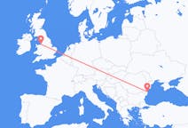 Flyg från Constanța till Liverpool