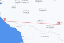 Flüge von der Stadt Grosny in die Stadt Sotschi