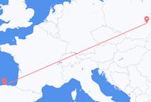 Fly fra Lublin til Santander