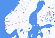 Flights from Stord, Norway to Kuopio, Finland