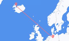 出发地 冰岛约古尔目的地 德国汉诺威的航班