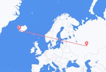 Flyg från Kazan, Ryssland till Reykjavík, Island