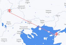 Vuelos desde Skopie a Çanakkale