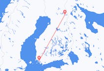Lennot Kuusamosta Turkuun