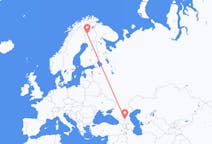 Flights from Nazran, Russia to Kittilä, Finland