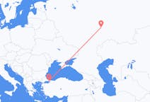 Flights from Istanbul, Turkey to Ulyanovsk, Russia
