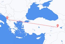 出发地 土耳其来自穆斯目的地 阿尔巴尼亚地拉那的航班