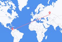 Flights from Medellín, Colombia to Magnitogorsk, Russia