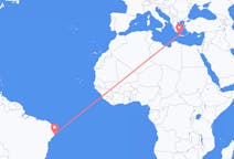 Flyrejser fra Maceió, Brasilien til Chania, Grækenland