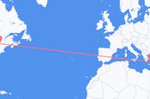 Flyg från Montreal till Santorini