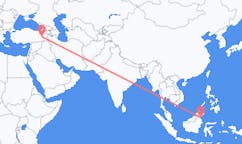 Flights from Tarakan, North Kalimantan, Indonesia to Muş, Turkey