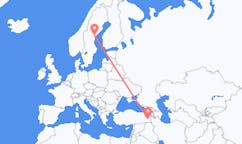 Flights from Kramfors Municipality, Sweden to Van, Turkey