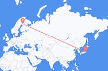 Flights from Tokyo to Rovaniemi