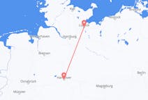 Vluchten uit Lübeck, Duitsland naar Hannover, Duitsland