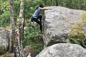 Halve dag boulderen in Fontainebleau