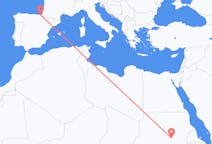 Flights from Khartoum, Sudan to Donostia / San Sebastián, Spain
