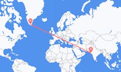 Flüge von Jamnagar, Indien nach Narsarsuaq, Grönland