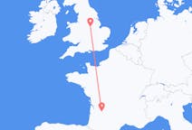 Flights from Nottingham, England to Bergerac, France