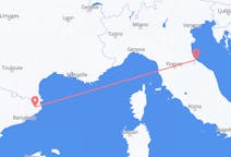 Flights from Girona, Spain to Rimini, Italy