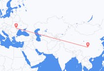 Рейсы из Мяньян, Китай в Яссы, Румыния