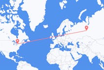 Flights from Toronto, Canada to Khanty-Mansiysk, Russia