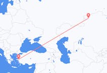 Flights from Kostanay, Kazakhstan to İzmir, Turkey