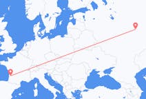 Flights from Cheboksary, Russia to Bordeaux, France