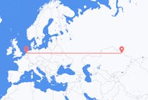 Flyreiser fra Pavlodar, Kasakhstan til Amsterdam, Nederland