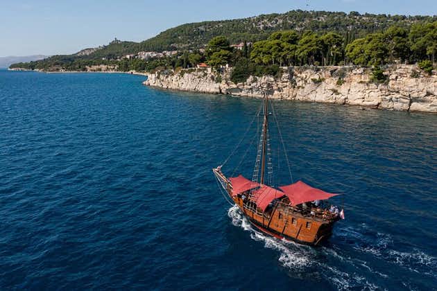 Bateau pirate de Columbo "Santa Maria" - Visite panoramique et coucher de soleil à Split