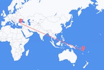Flyrejser fra Luganville, Vanuatu til Ankara, Tyrkiet