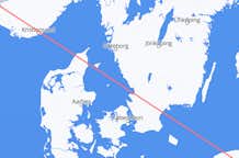 Vluchten van Stavanger naar Gdańsk