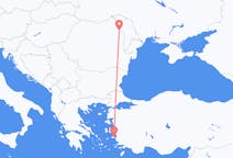 Flights from Samos in Greece to Iași in Romania