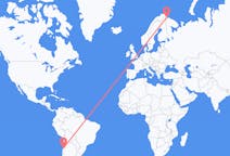 Flights from Copiapó, Chile to Kirkenes, Norway