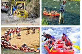 Full Day Rafting, Buggy safari and Zipline from Alanya and Side
