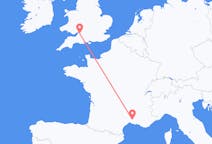 Flyrejser fra Nîmes, Frankrig til Bristol, England