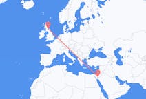 Flights from Aqaba to Edinburgh
