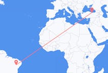 Flights from Petrolina, Brazil to Giresun, Turkey